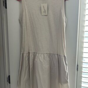 Universal Thread Sleeveless Cream Dress NWT medium